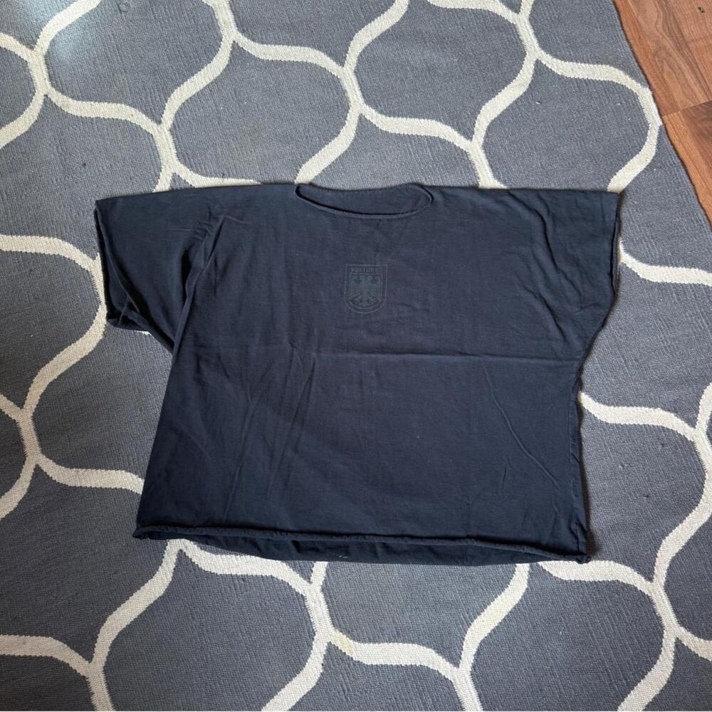 Black Kanye West Ye Vultures Boxy T-Shirt